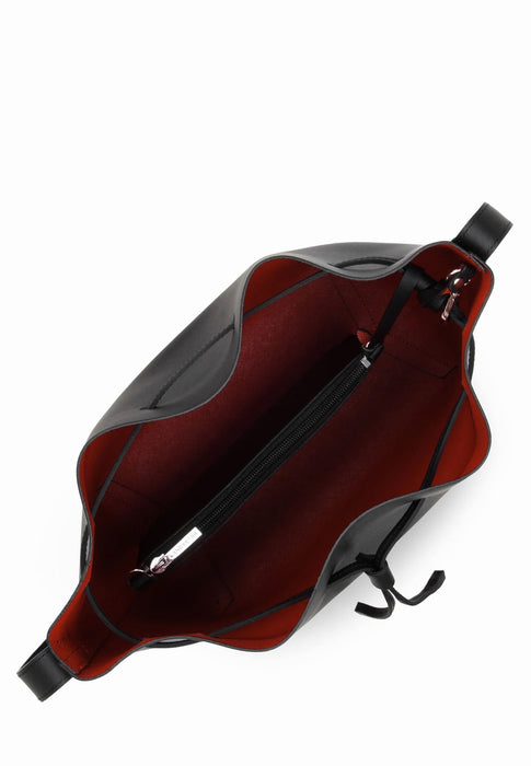 Lancaster Sac a main Pur & element city 423-18 Noir in rou NOIR IN ROU