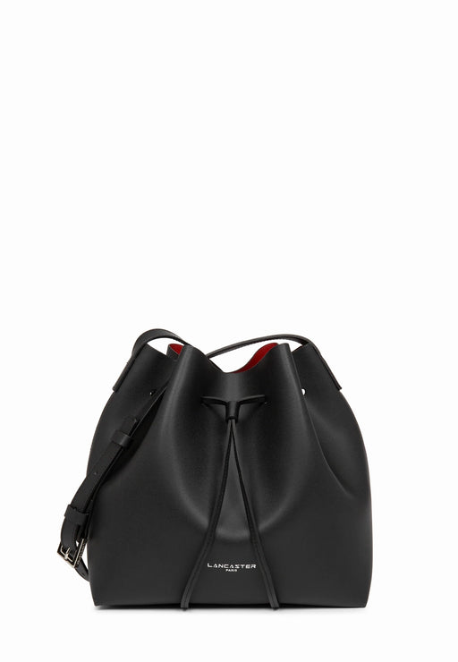 Lancaster Sac a main Pur & element city 423-18 Noir_in_rou NOIR_IN_ROU