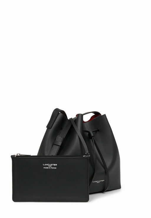 Lancaster Sac a main Pur & element city 423-18 Noir_in_rou NOIR_IN_ROU