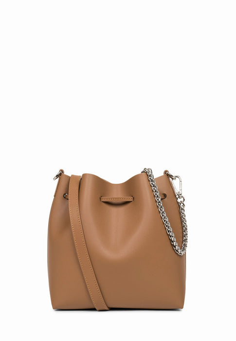 Lancaster Sac a main Pur & element city 423-38 Camel in ch CAMEL IN CH