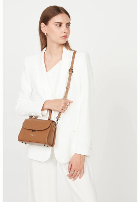 Lancaster Sac a main Suave even 433-16 Camel CAMEL