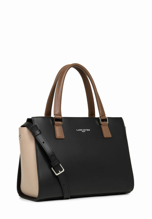 Sac a main Lancaster Smooth 437-03 NOIR NUVI