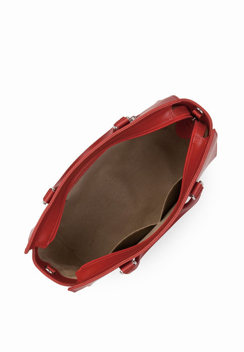 Sac a main Lancaster Smooth 437-03 ROUGE