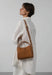 Sac a main Lancaster Suede ida 470-100 MOKA