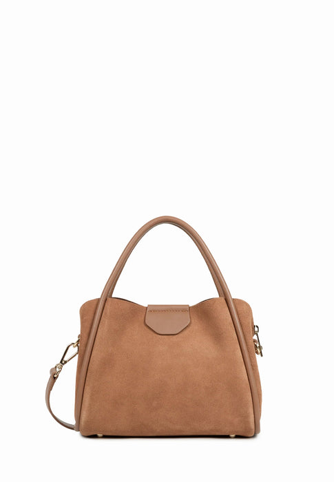 Sac a main Lancaster Suede ida 470-100 MOKA