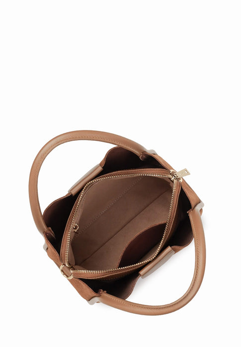 Sac a main Lancaster Suede ida 470-100 MOKA