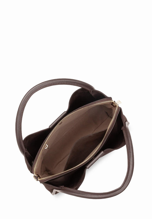 Sac a main Lancaster Suede ida 470-101 MARRON