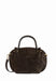 Sac a main Lancaster Louisa suede 470-103 MARRON