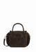 Sac a main Lancaster Louisa suede 470-103 MARRON