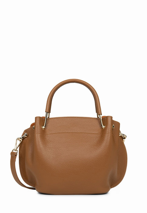 Sac a main Lancaster Foulonné double 470-18 CAMEL IN OR