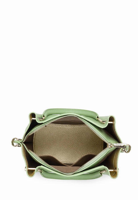 Sac a main Lancaster Foulonné double 470-18 JADE IN OR