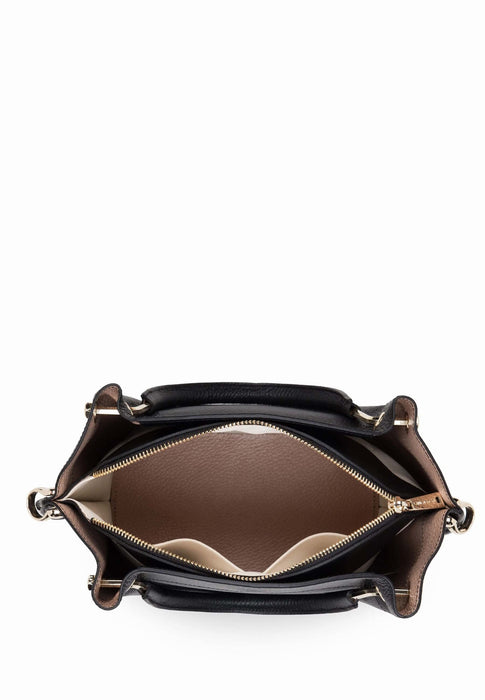 Sac a main Lancaster Foulonné double 470-18 NOIR INN