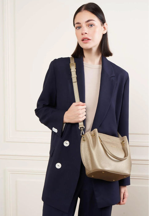 Sac a main Lancaster Foulonné double 470-18 ORPAL IN NU