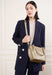 Sac a main Lancaster Foulonné double 470-18 ORPAL IN NU