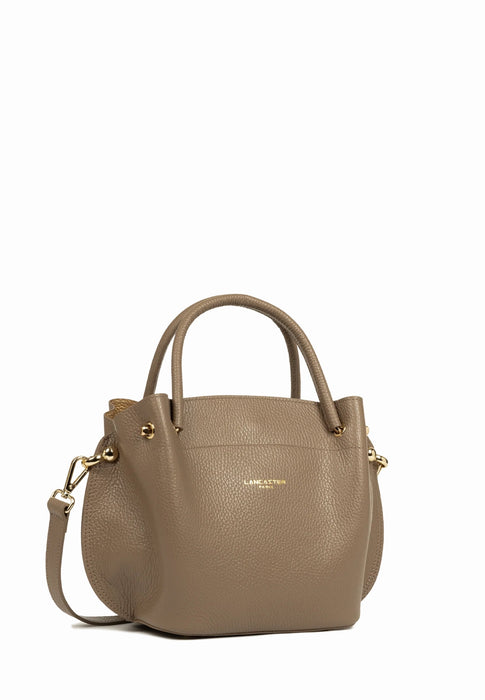 Sac a main Lancaster Foulonné double 470-18 TAUP IN OR
