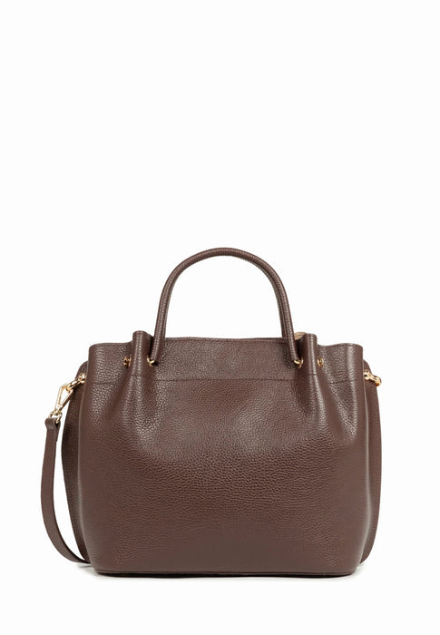 Sac a main Lancaster Foulonne double 470-19 MARRON OP