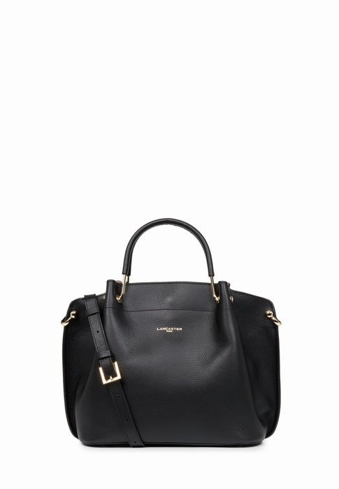 Lancaster Sac a main Foulonne double 470-19 Noir inn NOIR INN