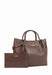 Sac a main Lancaster Foulonné double 470-20 MARRON OP