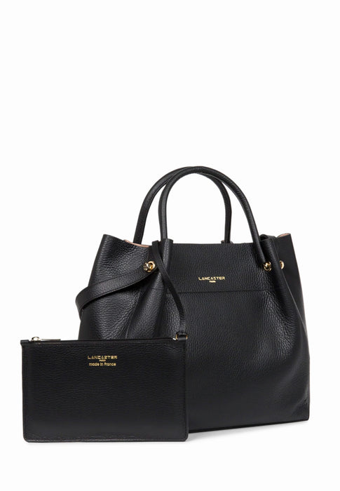 Sac a main Lancaster Foulonné double 470-20 NOIR INN
