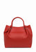 Sac a main Lancaster Foulonné double 470-20 ROUGE