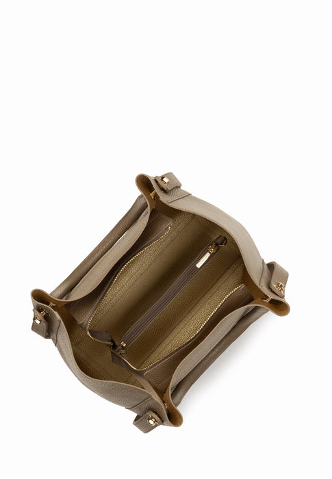 Sac a main Lancaster Foulonné double 470-20 TAUP IN OR