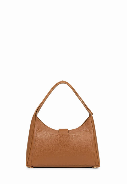 Lancaster Sac a main Top double 470-60 Camel in or CAMEL IN OR