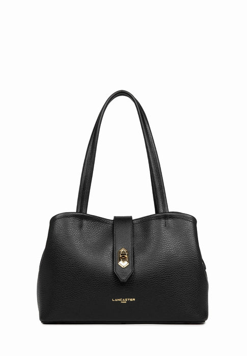 Sac a main Lancaster Top double 470-68 NOIR IN NU