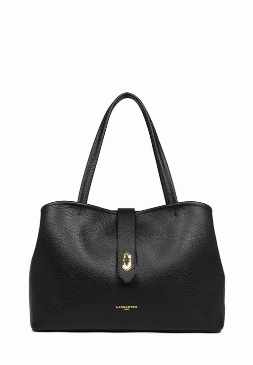 Sac Lancaster Top double Noir in nu NOIR IN NU