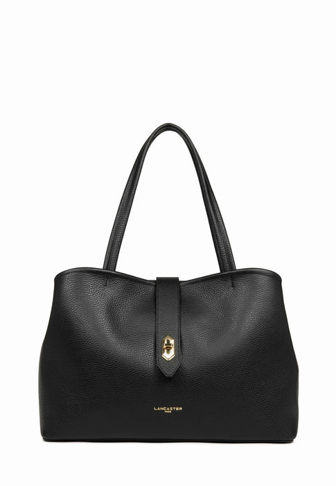 Sac Lancaster Top double Noir in nu NOIR IN NU