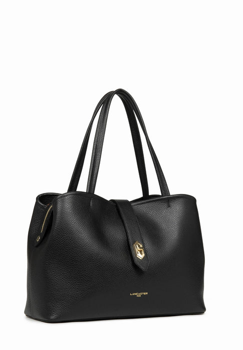 Sac Lancaster Top double Noir in nu NOIR IN NU