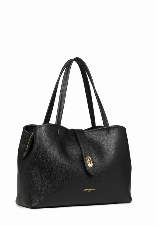Sac Lancaster Top double Noir in nu NOIR IN NU