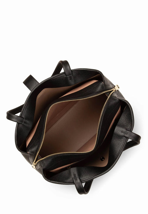 Sac Lancaster Top double Noir in nu NOIR IN NU