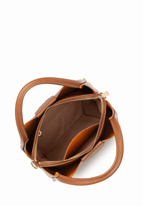 Lancaster Sac a main Ida double 470-83 Camel_in_or CAMEL_IN_OR