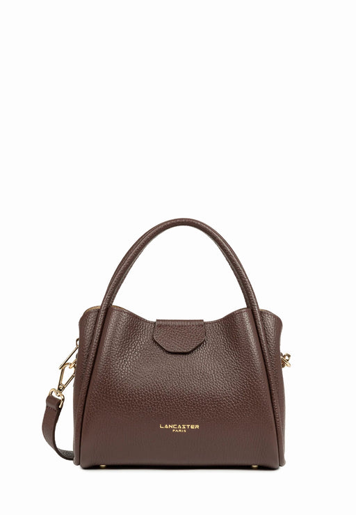 Sac a main Lancaster Ida double 470-83 MARRON OP