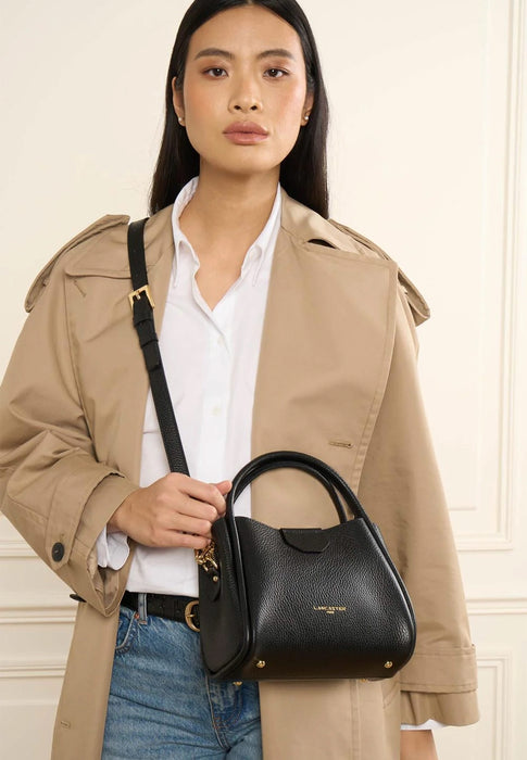 Sac a main Lancaster Ida double 470-83 NOIR IN NU