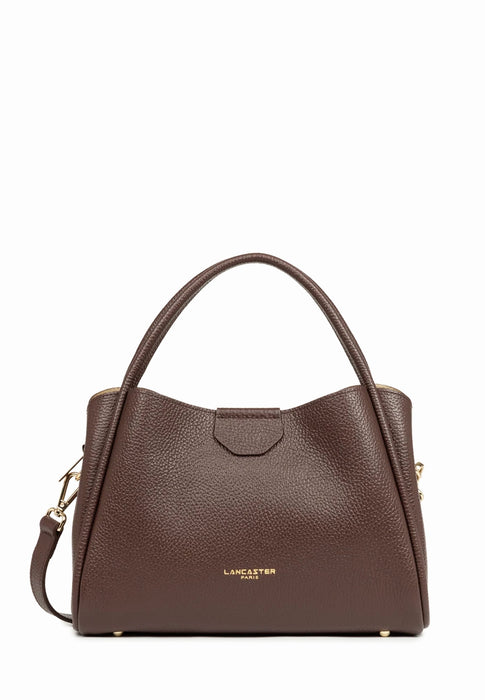 Sac a main Lancaster Ida double 470-84 MARRON OP