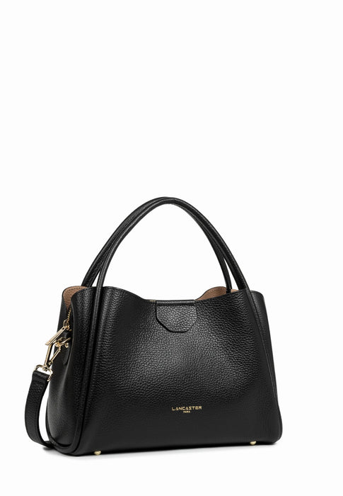 Sac a main Lancaster Ida double 470-84 NOIR IN NU