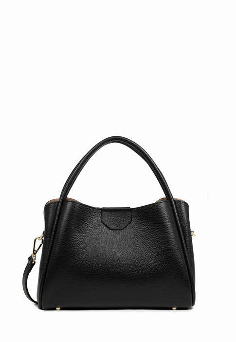 Sac a main Lancaster Ida double 470-84 NOIR IN NU