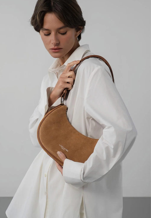 Sac a main Lancaster Suede 480-081 CAMEL