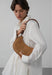 Sac a main Lancaster Suede 480-081 CAMEL