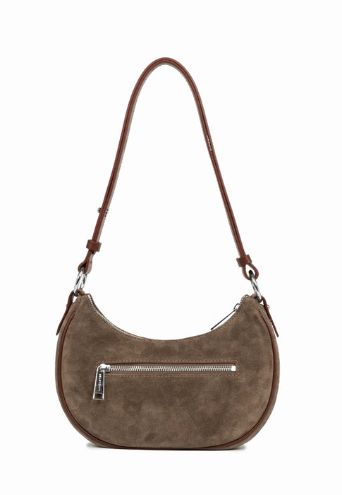 Sac a main Lancaster Suede 480-081 CHATAIGN