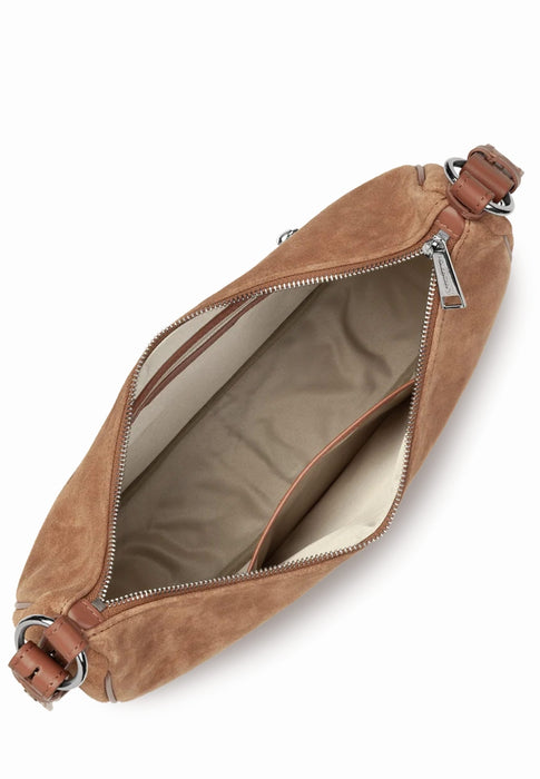 Sac a main Lancaster Suede 480-082 CAMEL