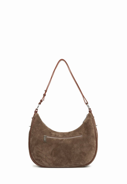 Sac a main Lancaster Suede 480-082 CHATAIGN