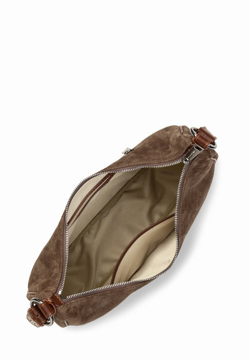 Sac a main Lancaster Suede 480-082 CHATAIGN