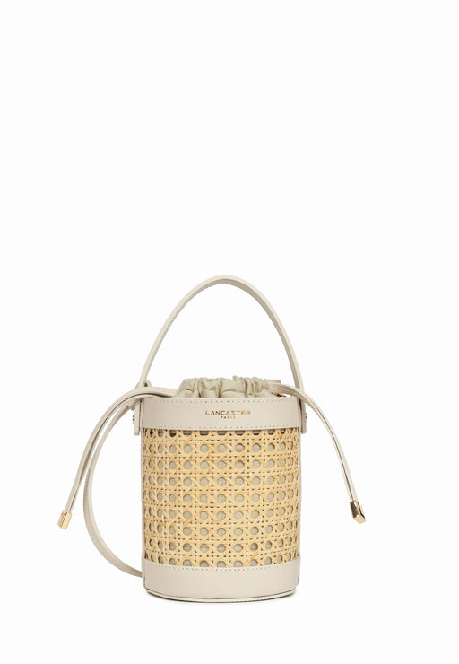 Lancaster Sac a main Cannage rotin 480-110 Beige BEIGE