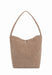 Sac a main Lancaster Suedine kba 518-060 BEIGE FONCE