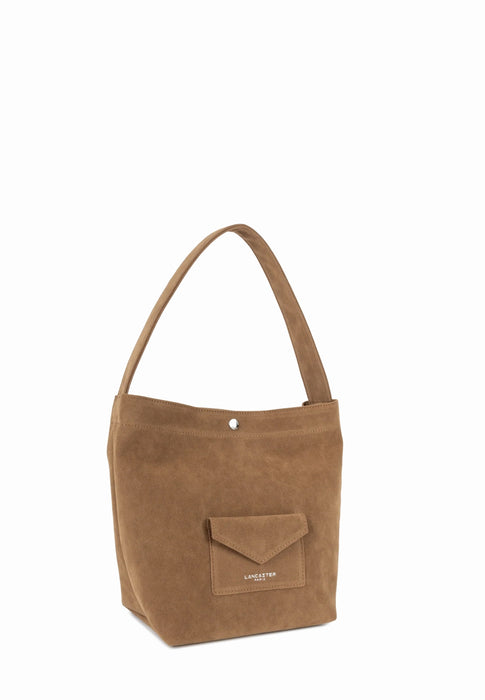 Sac a main Lancaster Suedine kba 518-060 CAMEL