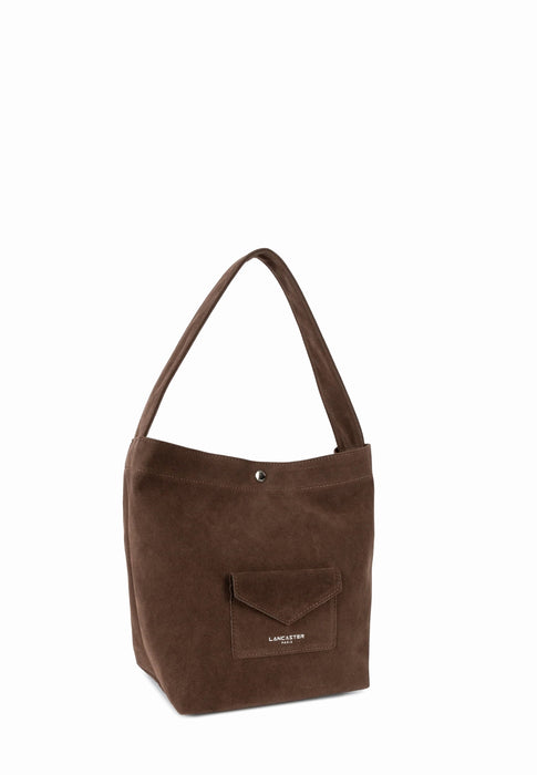 Sac a main Lancaster Suedine kba 518-060 MARRON