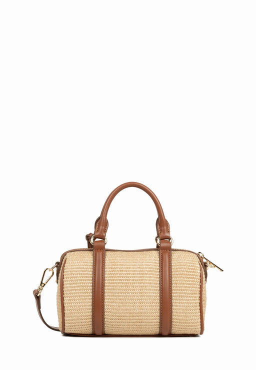 Sac a main Lancaster Mini osier 518-072 COGNAC