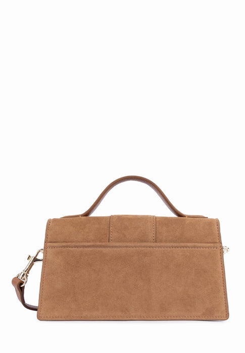Sac a main Lancaster Suede ily 530-010 CAMEL